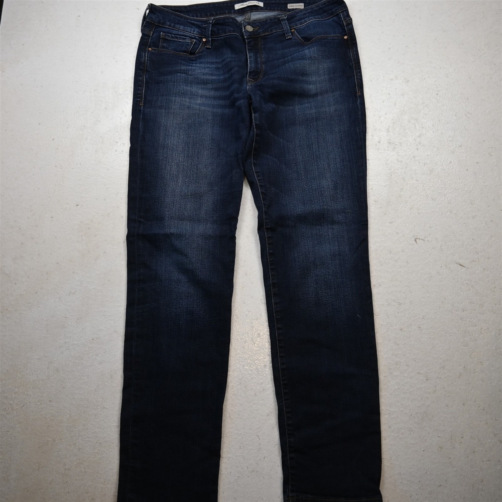 Mavi Jeans 31 Emma Slim Boyfriend Rinse Stretch Denim Womens Jeans